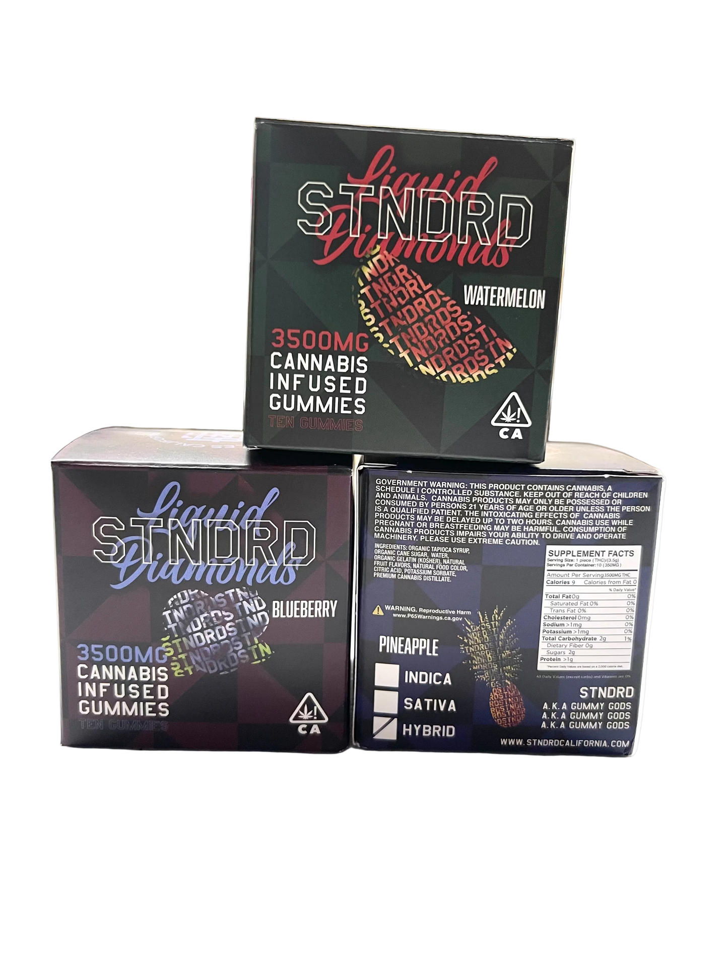 STNDRD 3500mg Liquid Diamond infused