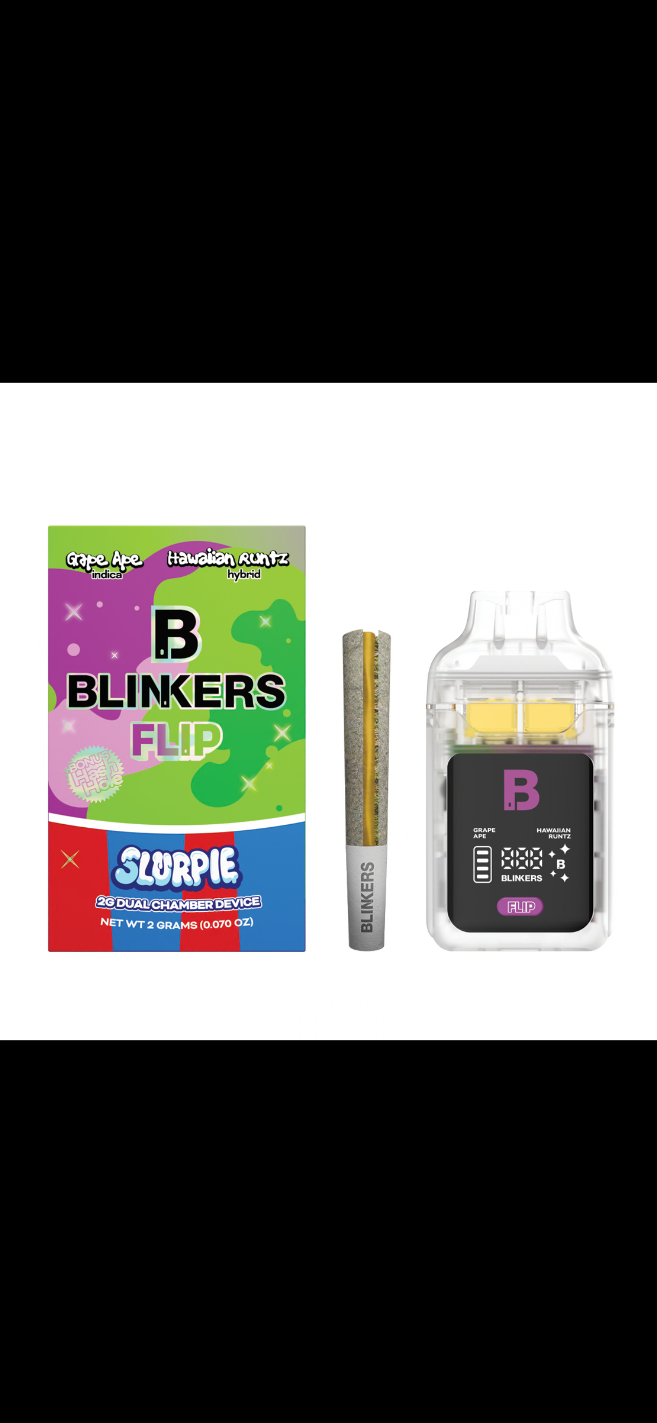 Blinkers “Flip Edition” with Hash Hole