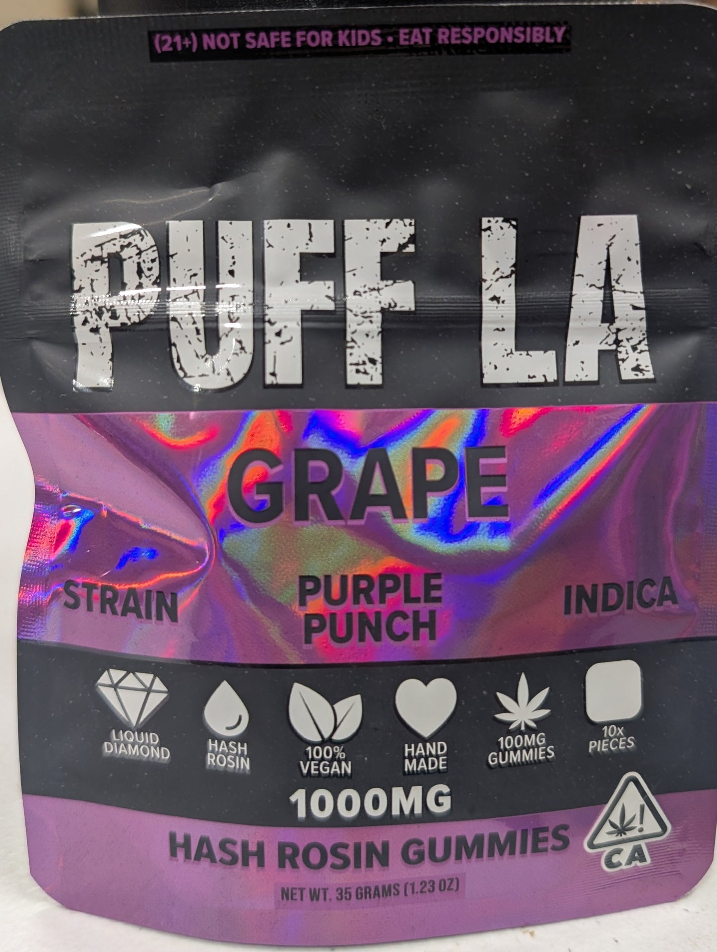 Puff LA - Hash Rosin Gummies
