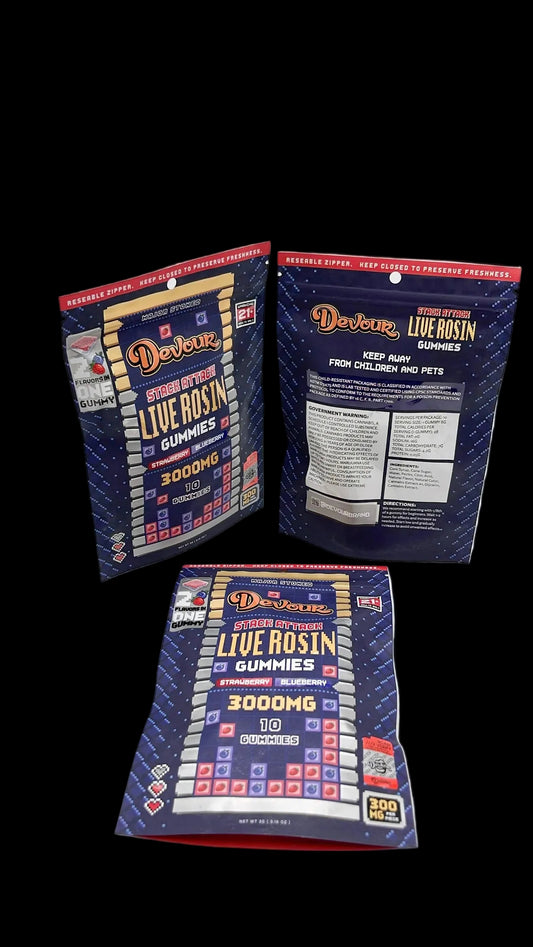 Devour 3000mg Rosin Infused