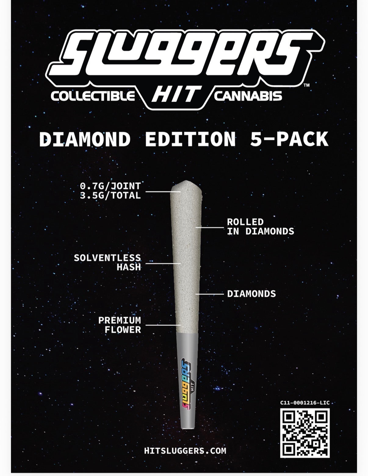 Sluggers Hit 5pk Diamond Edition