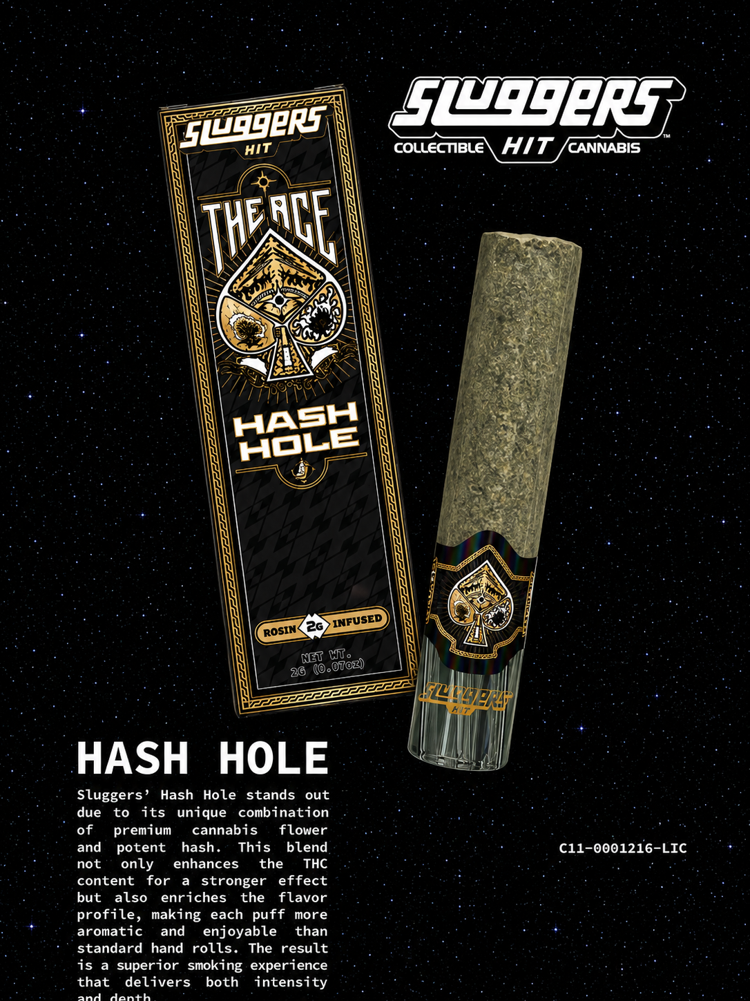 Sluggers Hash Hole 2g