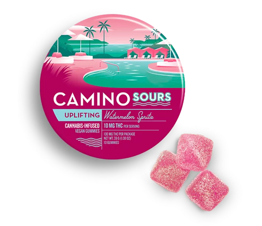 Camino 10mg Cannabis Infused Sour Gummies “Uplifting”