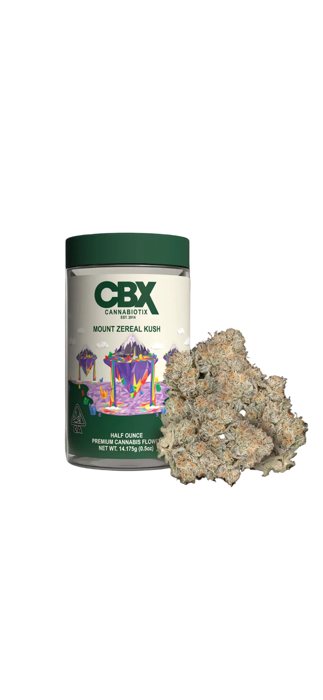 CBX 14g Mount Zereal Kush 25.97% THC (h)