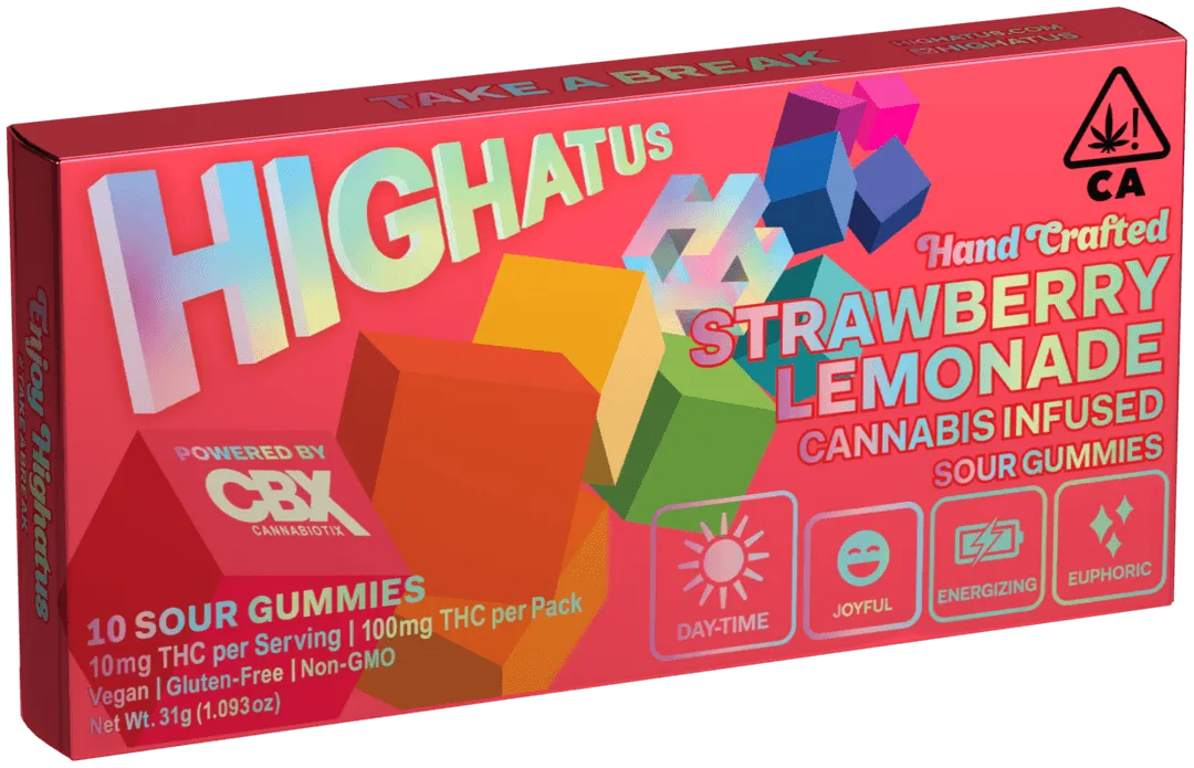CBX - Highatus 100mg THC Gummies