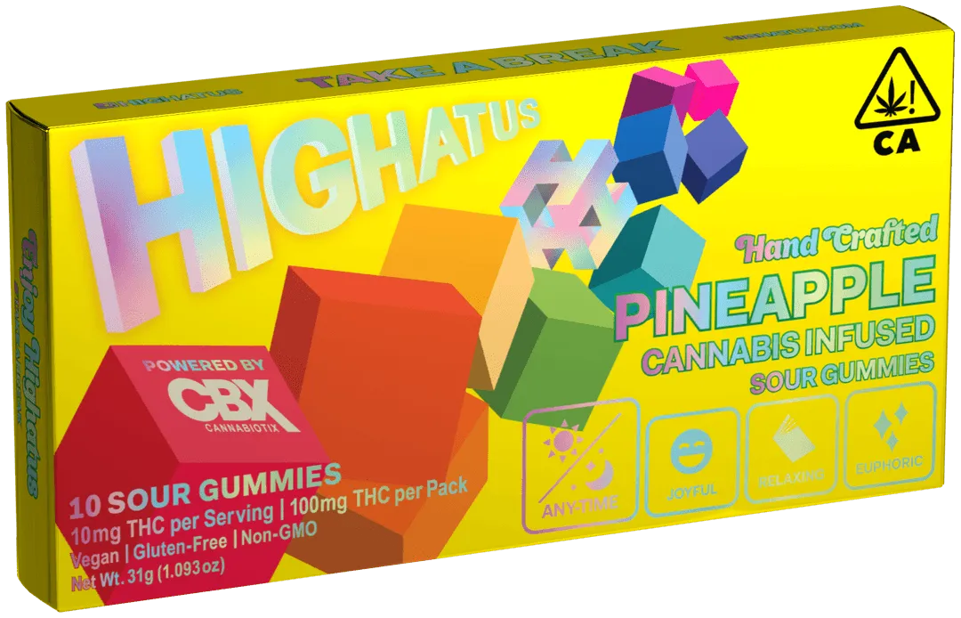 CBX - Highatus 100mg THC Gummies